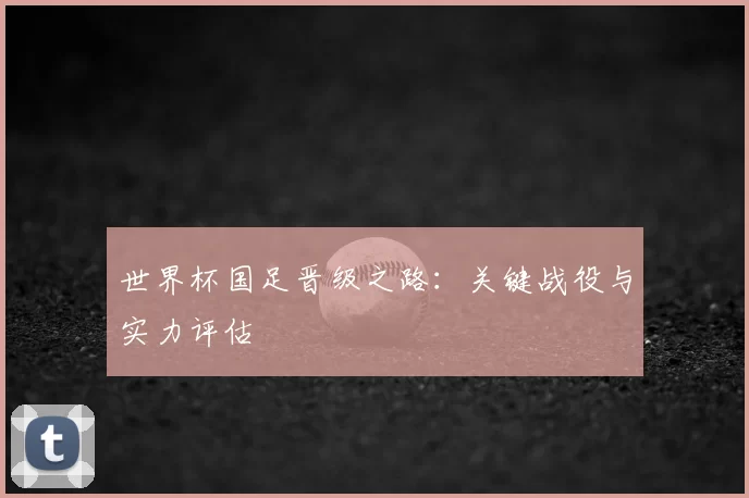 世界杯国足晋级之路:关键战役与实力评估