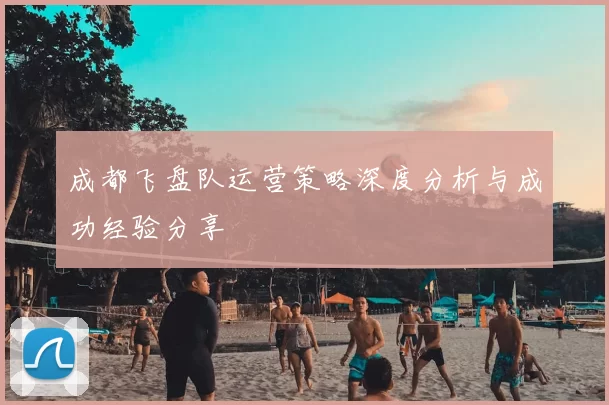成都飞盘队运营策略深度分析与成功经验分享