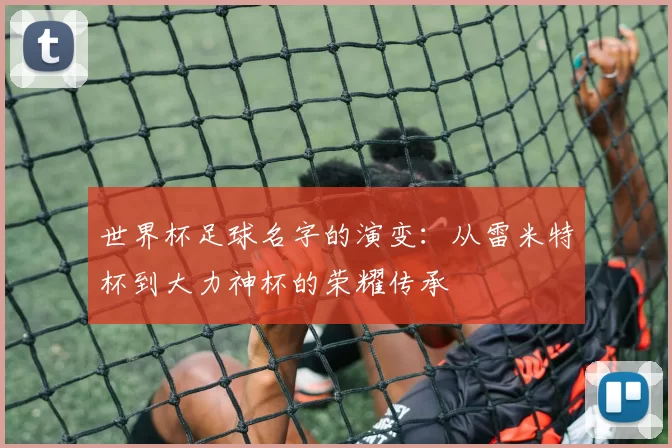 世界杯足球名字的演变:从雷米特杯到大力神杯的荣耀传承